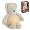 NATTOU Usínaček plyšový hudební se světýlkem a senzorem pláče 4v1 Sleepy Bear 0m+
