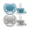 Avent Šidítko Ultrasoft Premium 6-18 m 2ks kluk