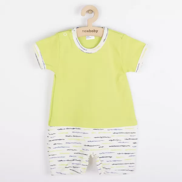 New Baby Kojenecký letní bavlněný overal Summertime kluk