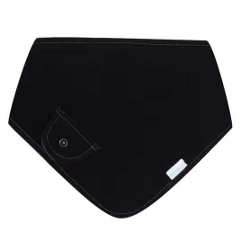 New Baby Jarní kojenecký šátek na krk Special One černý S