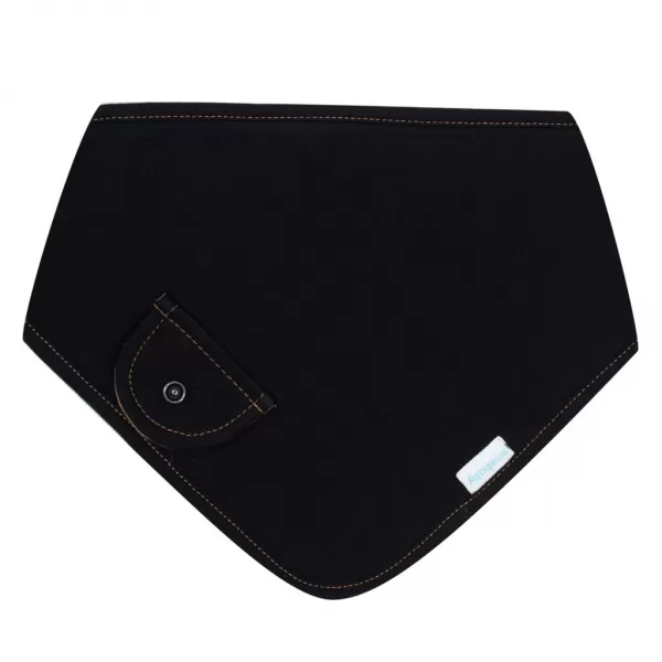 New Baby Jarní kojenecký šátek na krk Special One černý S