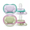 Avent Šidítko Ultra air Neutral 2ks 0- 6 m holčička