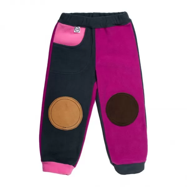 Veronika Girglová Dětské flícáky VG malinovo-antracitové