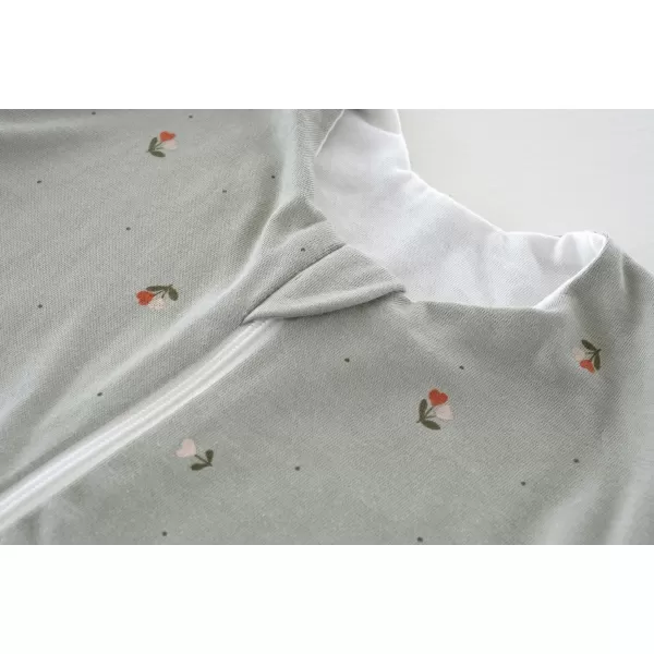 TRÄUMELAND Letní spací pytel Liebmich Tencel Fiore Grün 70 cm