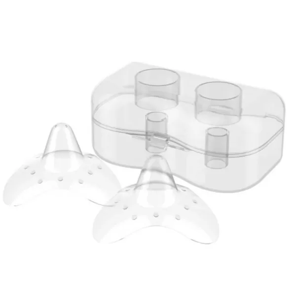 Baby Ono Prsní kloboučky s pouzdrem 2 ks S