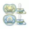 Avent Šidítko Ultra air 2ks 0- 6 m kluk