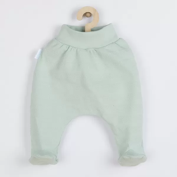 New Baby 3-dílná kojenecká soupravička do porodnice I AM mátová