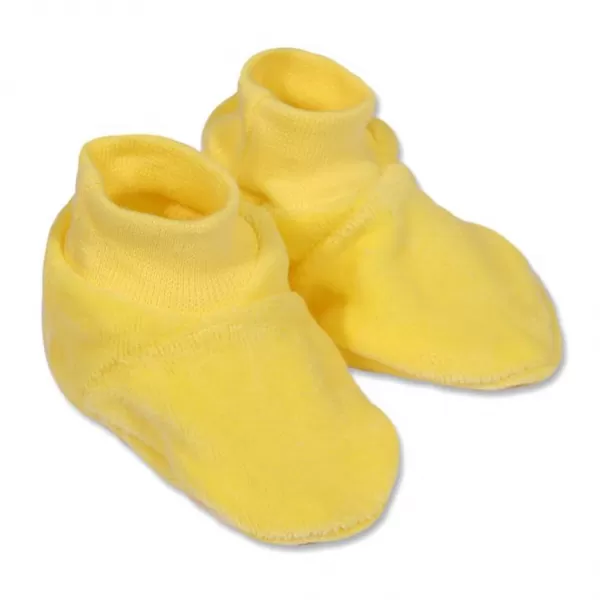 New Baby Dětské bačkůrky žluté