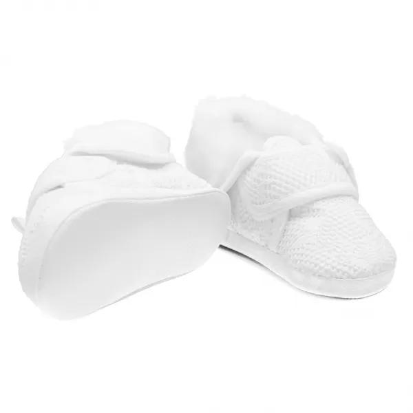 New Baby Kojenecké zimní capáčky ke křtu 3-6 m holka