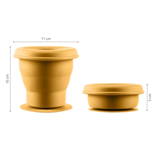 Zopa Silikonová miska na sušenky s přísavkou