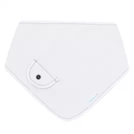 New Baby Jarní kojenecký šátek na krk Special One bílý M