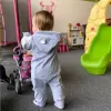 New Baby Kojenecký teplákový overal The Best růžový