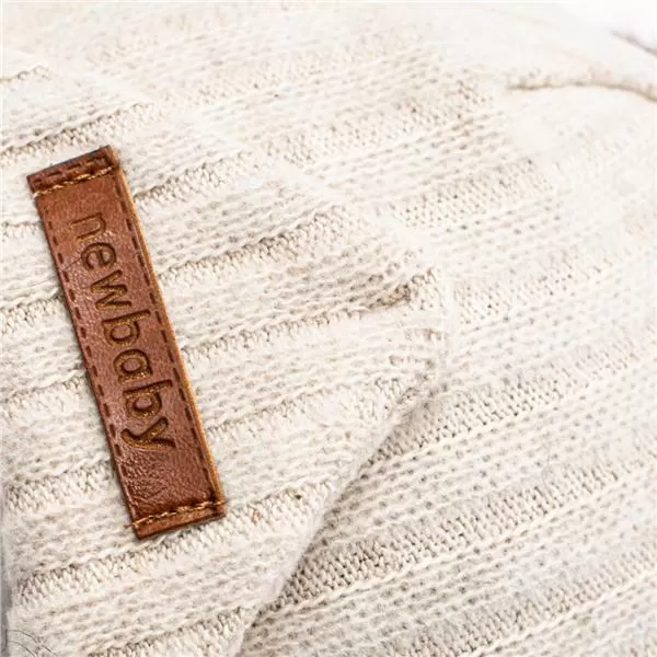 New Baby Podzimní kojenecká čepička s šátkem na krk Special One