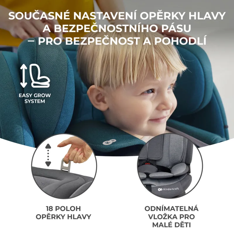 KINDERKRAFT Autosedačka Oneto3 i-Size
