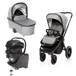 Zopa Set kočárek Move Cross 3 + hluboká korba  Move XL 3 + autosedačka XM boss grey+ báze