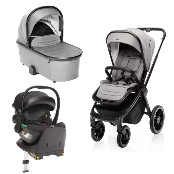 Zopa Set kočárek Move Cross 3 + hluboká korba  Move XL 3 + autosedačka XM boss grey+ báze
