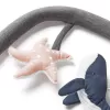 ERGOBABY EVOLVE hračka na lehátko - Ocean wonders - Charchoal grey