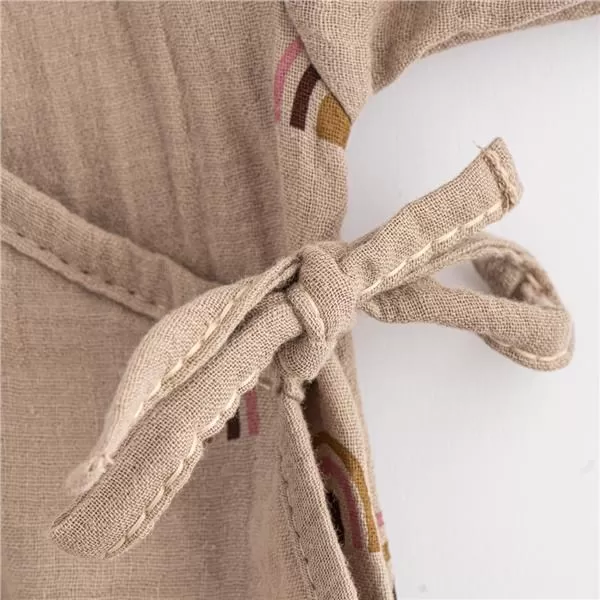 New Baby Kojenecký letní mušelínový overal Rainbow