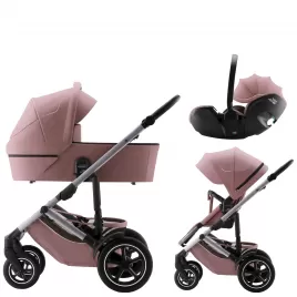 Britax Set kočárek Smile 5Z + hluboká korba + autosedačka Baby-Safe Pro