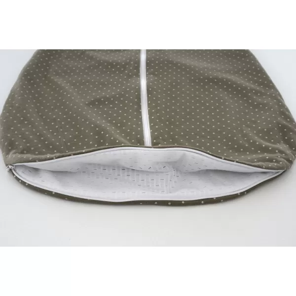 TRÄUMELAND Letní spací pytel Liebmich Pünktchen Oliv 60 cm