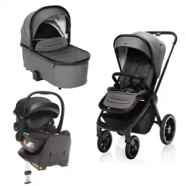Zopa Set kočárek Move Cross 3 + hluboká korba  Move XL 3 + autosedačka XM boss grey+ báze
