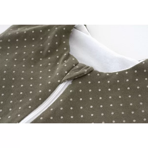 TRÄUMELAND Letní spací pytel Liebmich Pünktchen Oliv 60 cm