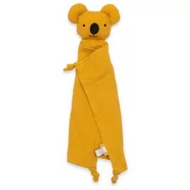 New Baby Mušelínový usínáček Koala mustard