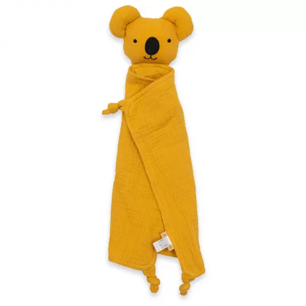 New Baby Mušelínový usínáček Koala mustard
