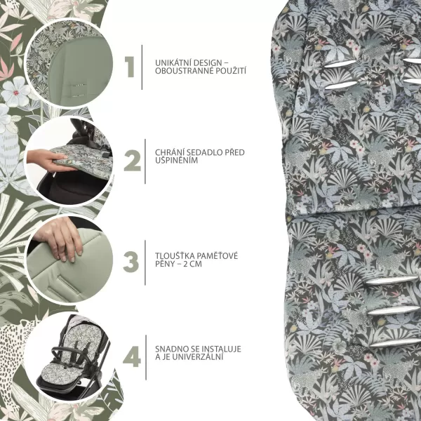 Zopa Vložka do kočárku z paměťové pěny Comfort