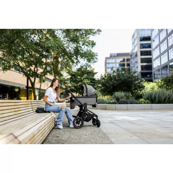 Zopa Set kočárek Move Cross 3 + hluboká korba  Move XL 3 + autosedačka XM boss grey+ báze