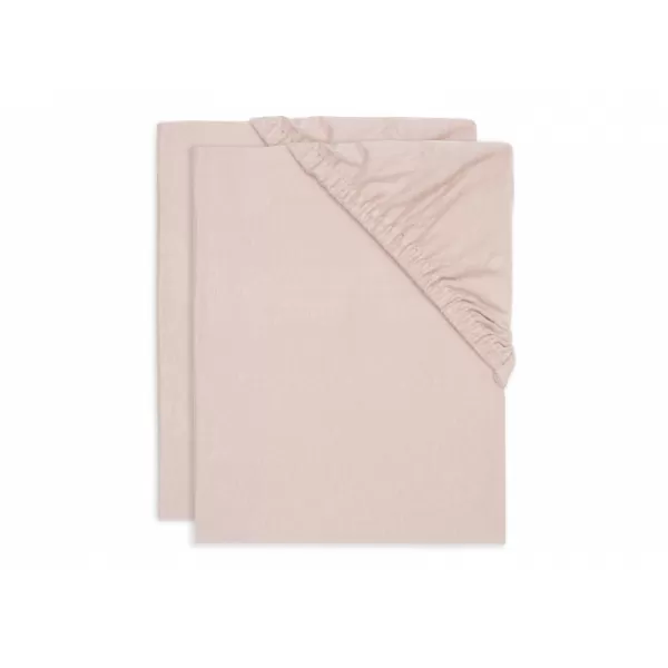 Jollein Prostěradlo napínací 120x60 cm 2 ks