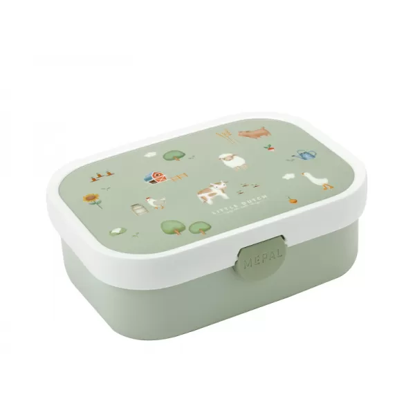 Little Dutch Svačinový set (láhev 400ml+box) Farma