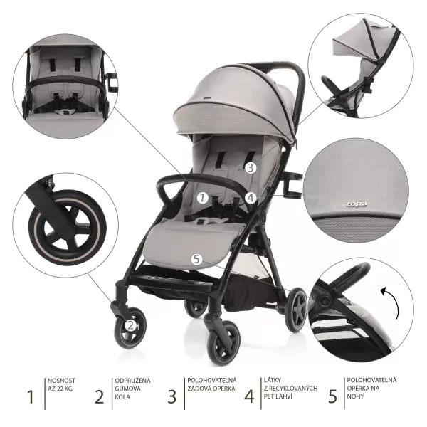 Zopa Kočárek Quiq 2