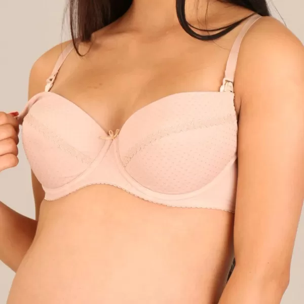 New Baby Polovyztužená kojící podprsenka Eva