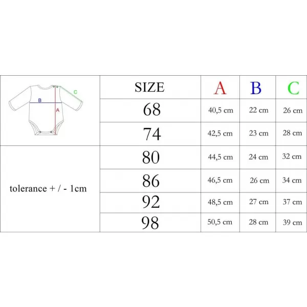 Nicol Kojenecké body s dlouhým rukávem Sara