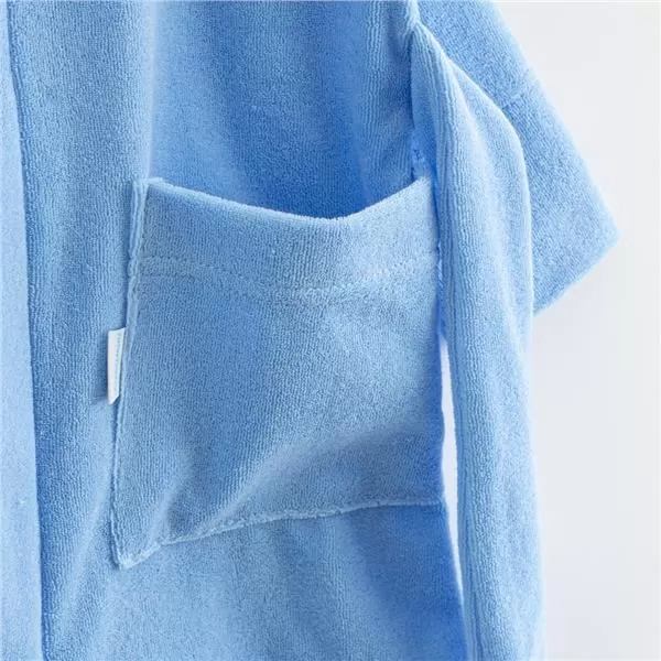 New Baby Dětský froté župan Comfortably blue