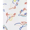 CARTER'S Body krátký rukáv Ivory Dino chlapec 3m