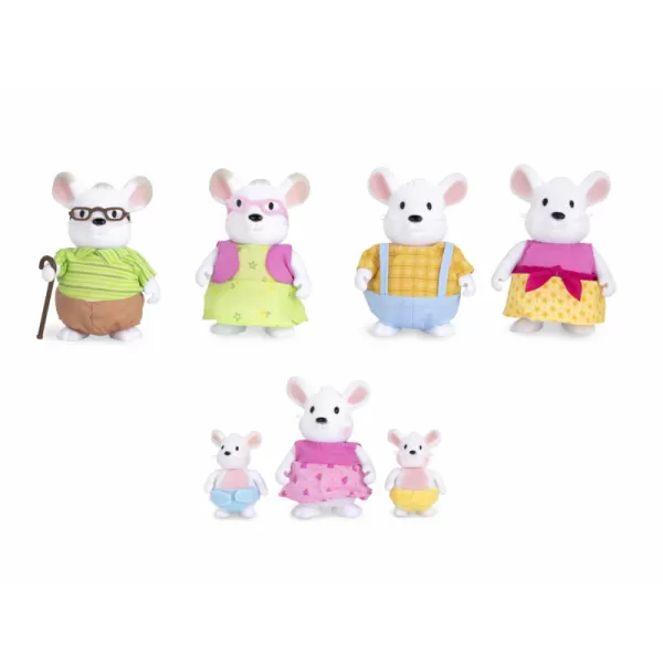 Li‘l Woodzeez Rodina myší s prarodiči Nibblekin