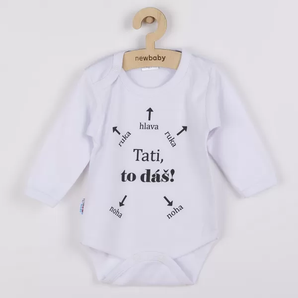 New Baby Body s potiskem Tati, to dáš!