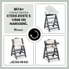 Hauck Beta+ B dřevěná židle