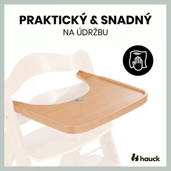 Hauck Pultík dřevěný k židličce Alpha+