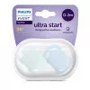 Philips AVENT Šidítko Ultrastart neutral 0-2m, 2 ks