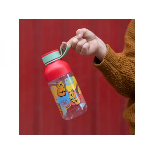 Quokka Plastová láhev Ice Kids s poutkem 430 ml