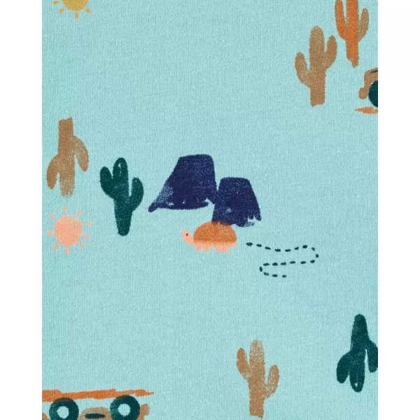 CARTER'S Body bez rukávů Blue Jeep kluk 6m