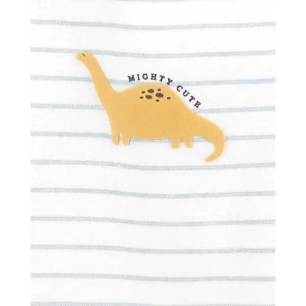 CARTER'S Body krátký rukáv Blue Dino chlapec LBB 5ks PRE