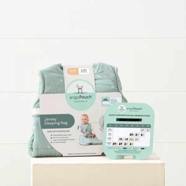ERGOPOUCH Pytel na spaní organická bavlna Jersey Oatmeal Marle 3-12 m, 6-10 kg, 0,2 tog