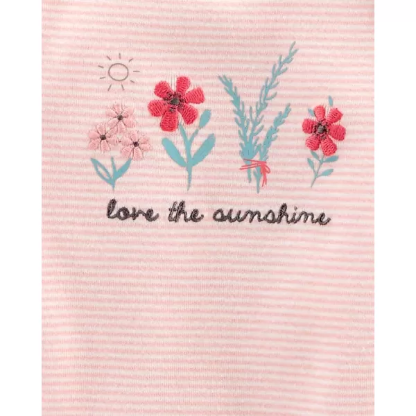 CARTER'S Body krátký rukáv Pinkblue dívka LBB 5ks PRE