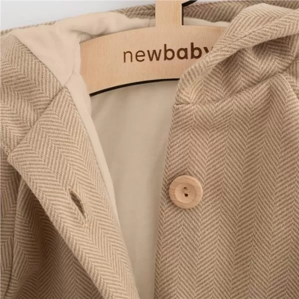 New Baby Podzimní dětský kabátek s kapucí UNI