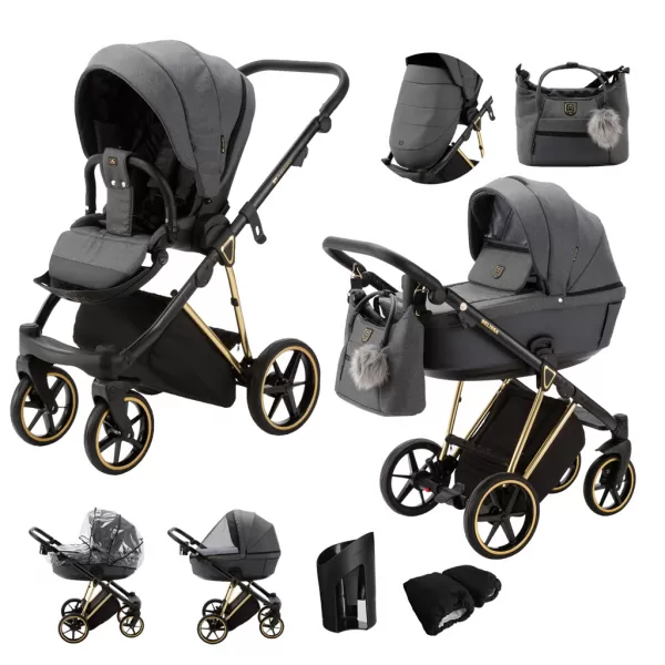 ADAMEX Kočárek kombinovaný Belissa Special Edition