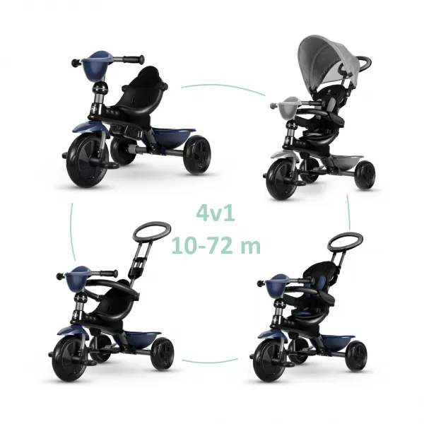 QPLAY Tříkolka Cosy, věk 10-72 měsíců